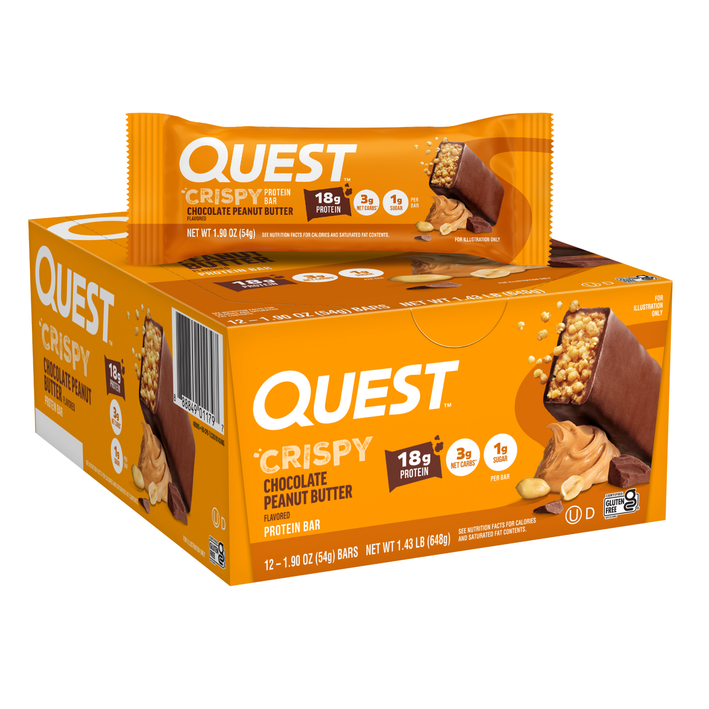 chocolate-peanut-butter-crispy-hero-protein-bars-l1 400095_QN_USA_Pkg_Crispy_ProteinBar_CPB_12ctCarton_3D_Composite_Force.png