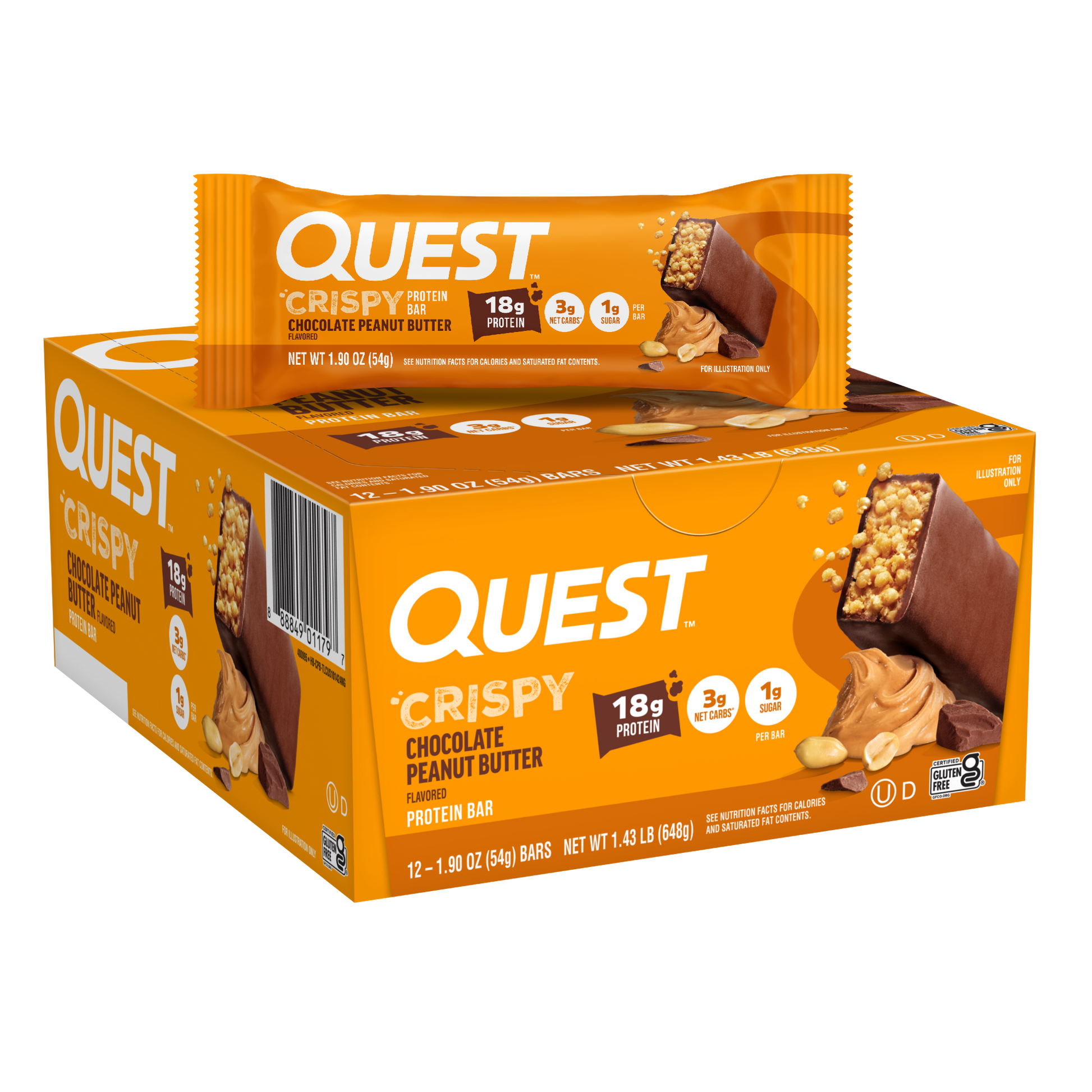 chocolate-peanut-butter-crispy-hero-protein-bars-l1 400095_QN_USA_Pkg_Crispy_ProteinBar_CPB_12ctCarton_3D_Composite_Force.png