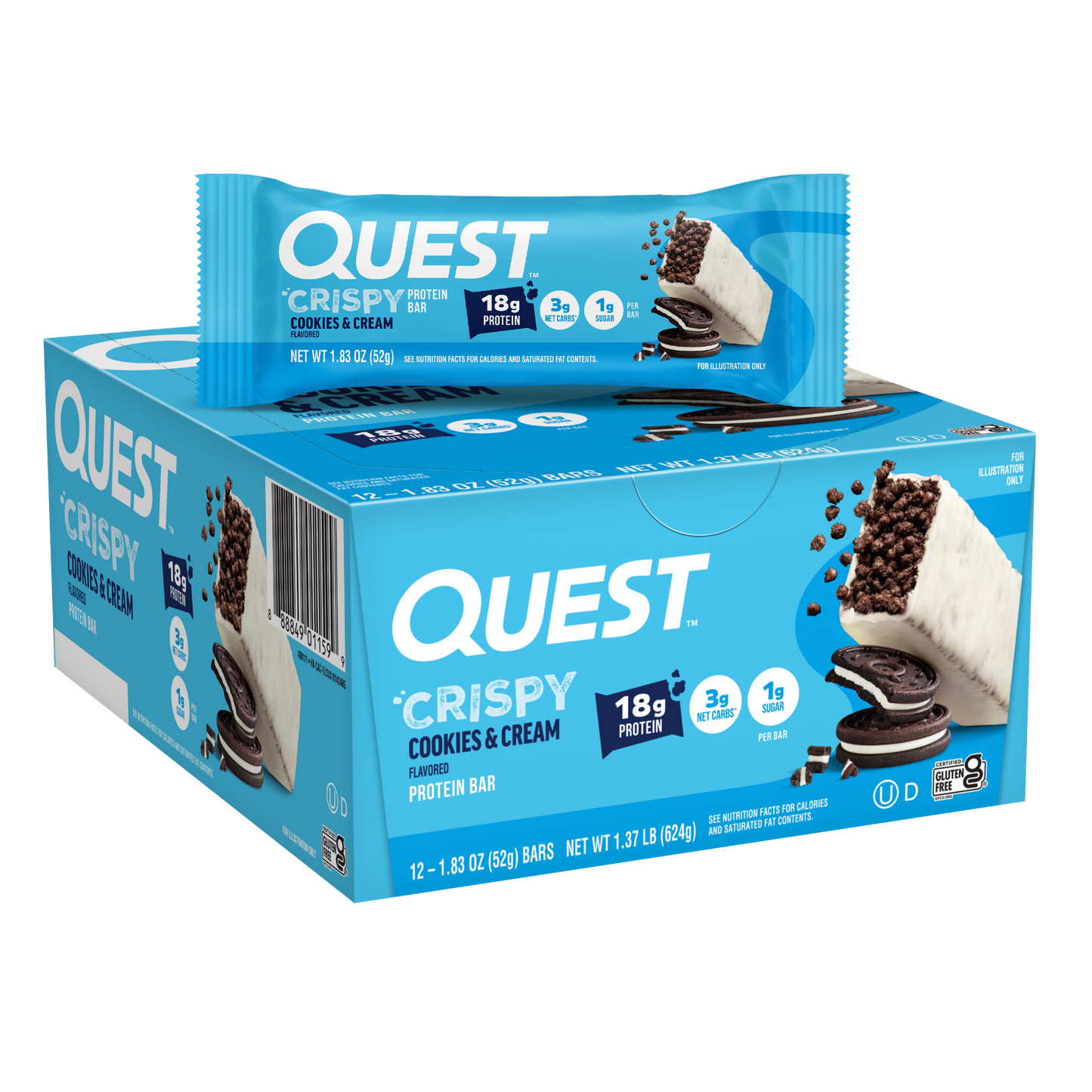 cookies-and-cream-crispy-hero-protein-bars-o2 400111_QN_USA_Pkg_Crispy_ProteinBar_CAC_12ctCarton_3D_Composite_Force.png